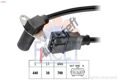 EPS (facet) Genertor impuls klikov hdel Made in Italy - OE Equivalent EPS 9.0032, 9.0032