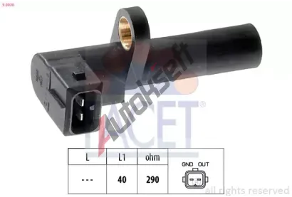 EPS (facet) Genertor impuls klikov hdel Made in Italy - OE Equivalent EPS 9.0036, 9.0036