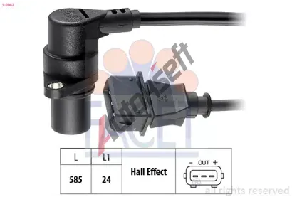 EPS (facet) Genertor impuls klikov hdel Made in Italy - OE Equivalent EPS 9.0082, 9.0082