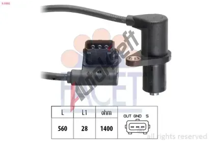 EPS (facet) Snma polohy vakovho hdele Made in Italy - OE Equivalent EPS 9.0085, 9.0085