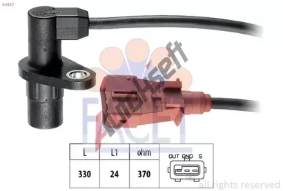 EPS (facet) Genertor impuls klikov hdel Made in Italy - OE Equivalent EPS 9.0127, 9.0127