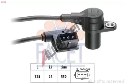 EPS (facet) Genertor impuls klikov hdel Made in Italy - OE Equivalent EPS 9.0130, 9.0130