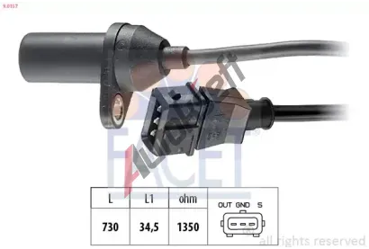 EPS (facet) Genertor impuls klikov hdel Made in Italy - OE Equivalent EPS 9.0157, 9.0157
