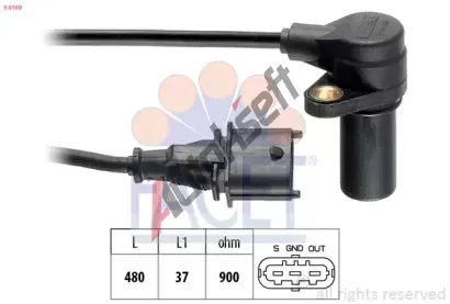 EPS (facet) Genertor impuls klikov hdel Made in Italy - OE Equivalent EPS 9.0169, 9.0169