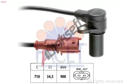 EPS (facet) Genertor impuls klikov hdel Made in Italy - OE Equivalent EPS 9.0170, 9.0170