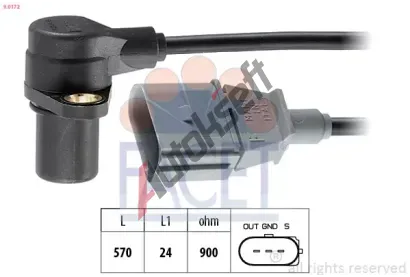 EPS (facet) Genertor impuls klikov hdel Made in Italy - OE Equivalent EPS 9.0172, 9.0172