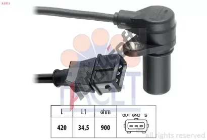 EPS (facet) Genertor impuls klikov hdel Made in Italy - OE Equivalent EPS 9.0173, 9.0173