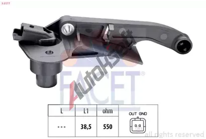 EPS (facet) Genertor impuls klikov hdel Made in Italy - OE Equivalent EPS 9.0177, 9.0177