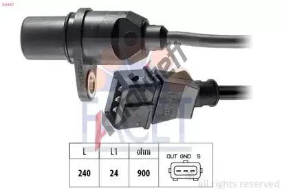 EPS (facet) Genertor impuls klikov hdel Made in Italy - OE Equivalent EPS 9.0187, 9.0187