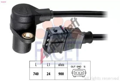 EPS (facet) Genertor impuls klikov hdel Made in Italy - OE Equivalent EPS 9.0214, 9.0214