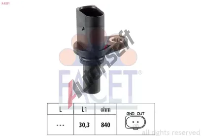 EPS (facet) Senzor otek automatick pevodovky Made in Italy - OE Equivalent EPS 9.0221, 9.0221