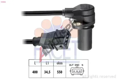 EPS (facet) Genertor impuls klikov hdel Made in Italy - OE Equivalent EPS 9.0222, 9.0222