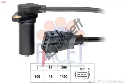 EPS (facet) Genertor impuls klikov hdel Made in Italy - OE Equivalent EPS 9.0224, 9.0224