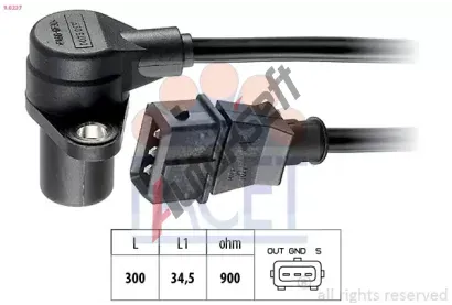 EPS (facet) Sn�ma� po�tu ot��ek Made in Italy - OE Equivalent EPS 9.0237, 9.0237