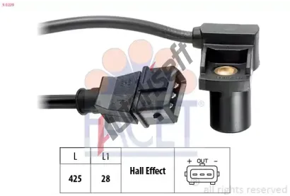 EPS (facet) Snma polohy vakovho hdele Made in Italy - OE Equivalent EPS 9.0239, 9.0239