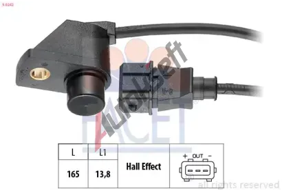 EPS (facet) Snma polohy vakovho hdele Made in Italy - OE Equivalent EPS 9.0242, 9.0242