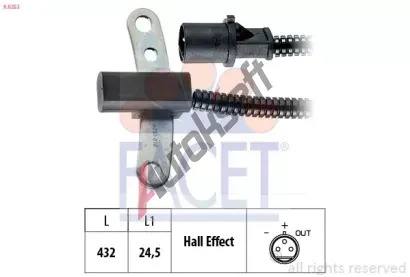 EPS (facet) Genertor impuls klikov hdel Made in Italy - OE Equivalent EPS 9.0253, 9.0253