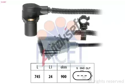 EPS (facet) Genertor impuls klikov hdel Made in Italy - OE Equivalent EPS 9.0267, 9.0267