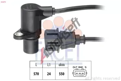 EPS (facet) Genertor impuls klikov hdel Made in Italy - OE Equivalent EPS 9.0273, 9.0273