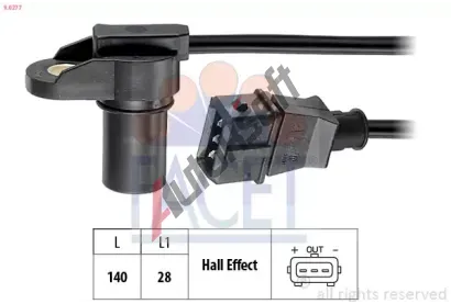 EPS (facet) Snma polohy vakovho hdele Made in Italy - OE Equivalent EPS 9.0277, 9.0277