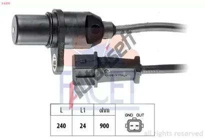 EPS (facet) Genertor impuls klikov hdel Made in Italy - OE Equivalent EPS 9.0279, 9.0279