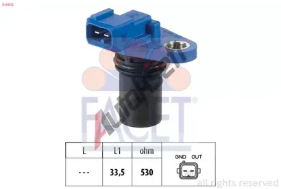 EPS (facet) Snma polohy vakovho hdele Made in Italy - OE Equivalent EPS 9.0302, 9.0302