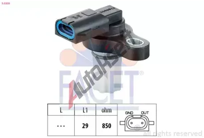 EPS (facet) Senzor otek automatick pevodovky Made in Italy - OE Equivalent EPS 9.0309, 9.0309
