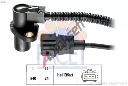 EPS (facet) Genertor impuls klikov hdel Made in Italy - OE Equivalent EPS 9.0314, 9.0314