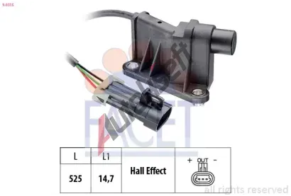 EPS (facet) Snma polohy vakovho hdele Made in Italy - OE Equivalent EPS 9.0315, 9.0315