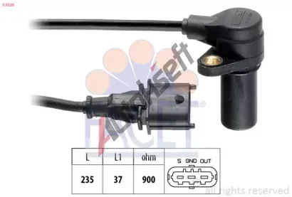 EPS (facet) Genertor impuls klikov hdel Made in Italy - OE Equivalent EPS 9.0326, 9.0326