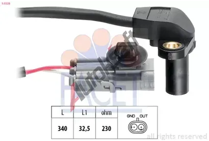 EPS (facet) Genertor impuls klikov hdel Made in Italy - OE Equivalent EPS 9.0328, 9.0328