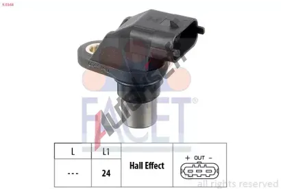 EPS (facet) Genertor impuls klikov hdel Made in Italy - OE Equivalent EPS 9.0344, 9.0344