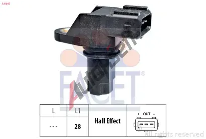EPS (facet) Genertor impuls klikov hdel Made in Italy - OE Equivalent EPS 9.0349, 9.0349