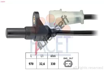 EPS (facet) Genertor impuls klikov hdel Made in Italy - OE Equivalent EPS 9.0373, 9.0373
