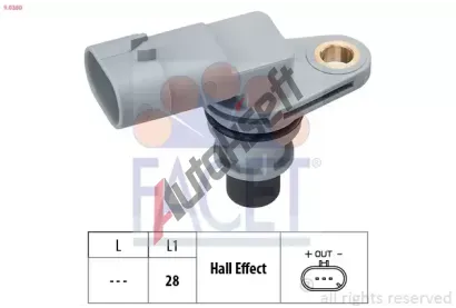 EPS (facet) Genertor impuls klikov hdel Made in Italy - OE Equivalent EPS 9.0380, 9.0380