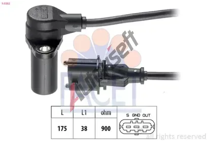EPS (facet) Genertor impuls klikov hdel Made in Italy - OE Equivalent EPS 9.0382, 9.0382