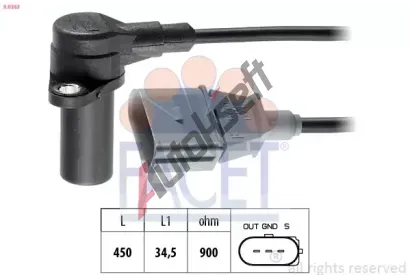 EPS (facet) Genertor impuls klikov hdel Made in Italy - OE Equivalent EPS 9.0383, 9.0383