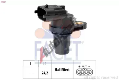 EPS (facet) Snma polohy vakovho hdele Made in Italy - OE Equivalent EPS 9.0387, 9.0387