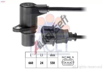 EPS (facet) Genertor impuls klikov hdel Made in Italy - OE Equivalent EPS 9.0437, 9.0437