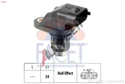 EPS (facet) Snma poet otek Made in Italy - OE Equivalent EPS 9.0438, 9.0438