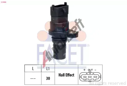 EPS (facet) Snma polohy vakovho hdele Made in Italy - OE Equivalent EPS 9.0466, 9.0466