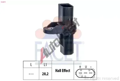 EPS (facet) Snma polohy vakovho hdele Made in Italy - OE Equivalent EPS 9.0471, 9.0471