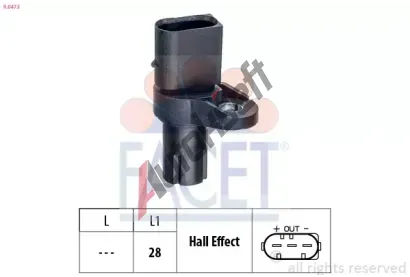 EPS (facet) Genertor impuls klikov hdel Made in Italy - OE Equivalent EPS 9.0473, 9.0473