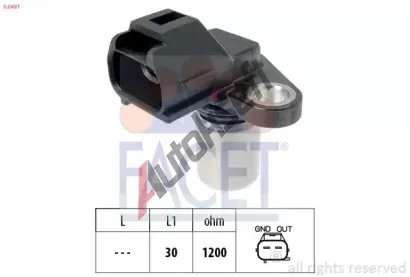 EPS (facet) Snma polohy vakovho hdele Made in Italy - OE Equivalent EPS 9.0497, 9.0497