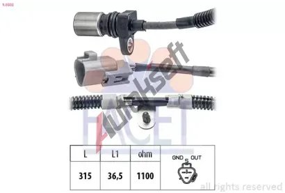 EPS (facet) Genertor impuls klikov hdel Made in Italy - OE Equivalent EPS 9.0502, 9.0502