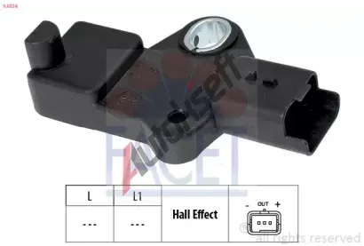 EPS (facet) Genertor impuls klikov hdel Made in Italy - OE Equivalent EPS 9.0524, 9.0524