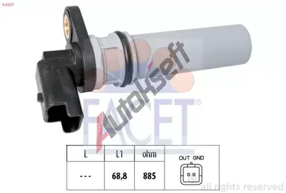 EPS (facet) Snma poet otek Made in Italy - OE Equivalent EPS 9.0537, 9.0537