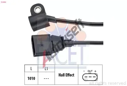 EPS (facet) Snma polohy vakovho hdele Made in Italy - OE Equivalent EPS 9.0565, 9.0565