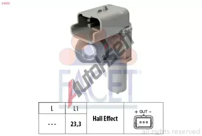 EPS (facet) Snma polohy vakovho hdele Made in Italy - OE Equivalent EPS 9.0632, 9.0632