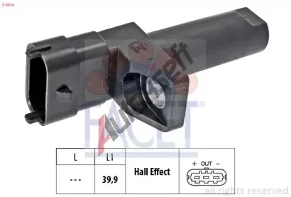 EPS (facet) Genertor impuls klikov hdel Made in Italy - OE Equivalent EPS 9.0654, 9.0654